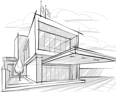 手绘建筑图片在市政工程中的应用与价值