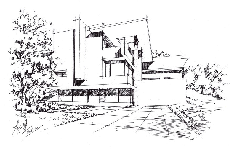 手绘表现，贵在坚持 市政工程设计的艺术与匠心